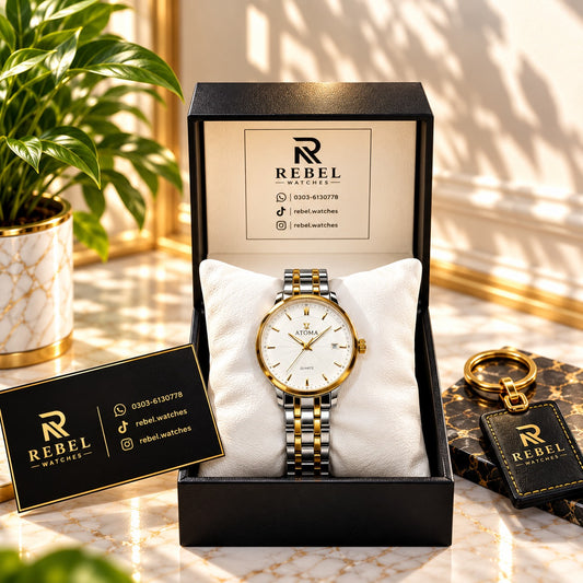 Atoma Classic Two-Tone Watch